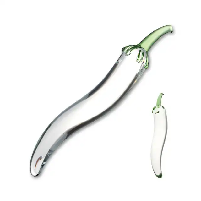 Glas - Naturals Chili Pepper Glass Dildo. Design zapożyczony z natury by dodać pikanterii wspólnym igraszkom. 