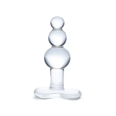 Glas- szklana zatyczka z koralików analnych