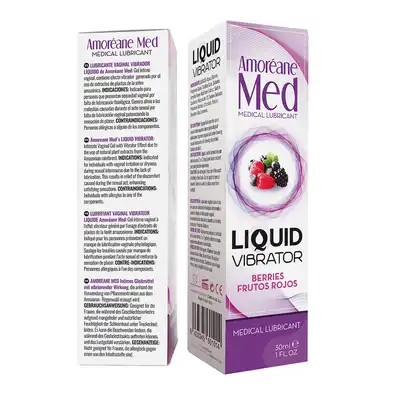 Żel/sprej-Liquid Vibrator Berries 30ml.