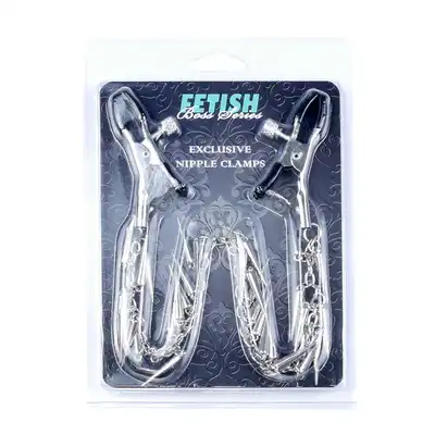 Stymulator- Exclusive Nipple Clamps No.10 - Fetish Boss Series