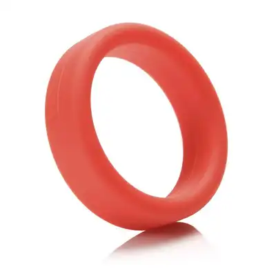 Tantus - Super Soft C-ring Red. Super elastyczny ring erekcyjny przedłużający orgazm aż do 45 sekund!