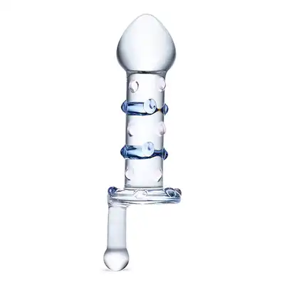 Glass Dildo 6,5' Candy- Szklana Wtyczka Analna