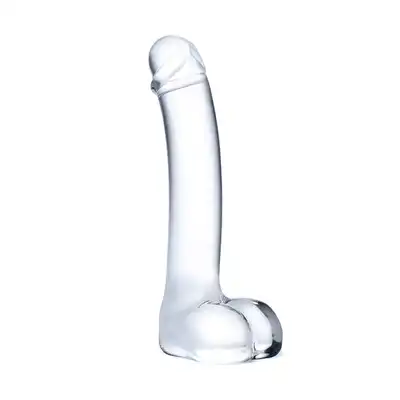 Glas- Realistic Cured Glass G-spot, szklane dildo do stymulacji punktu G 