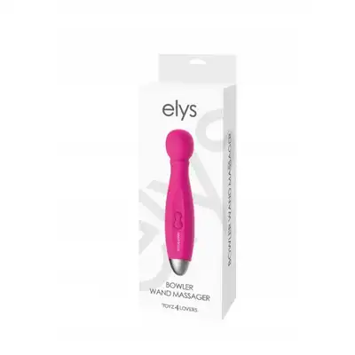 Toyz 4 Lovers - Elys Bowler Wand Massager. 100% Silikonowy masażęr do ciała. USB. Wodoodporny. 9 programów.