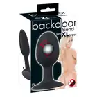 You2Toys - Backdoor Friend XL. Czarna wtyczka analna z metalową kuleczką w środku