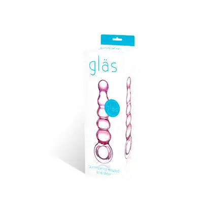 Glas- Quintessence Beaded Glass Anal Slider 