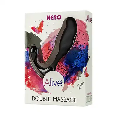 Alive - Double Massage. Plug stymulujacy prostate. 