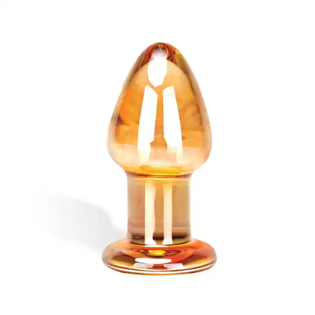 Glass Butt Plug 6,5". Szklana Wtyczka Analna