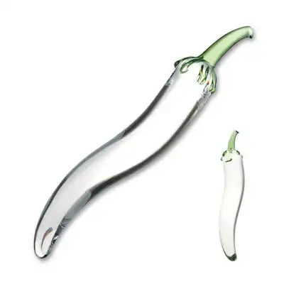 Glas - Naturals Chili Pepper Glass Dildo. Design zapożyczony z natury by dodać pikanterii wspólnym igraszkom. 
