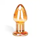 Glass Butt Plug 6,5". Szklana Wtyczka Analna