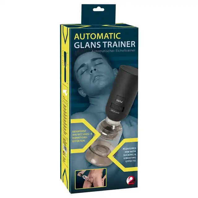 You2Toys - Automatic Glans Trainer. Nowoczesne urządzenie, które łączy funkcję pompki i masturbatora, intensywne doznania oraz efekty powiększania penisa.