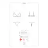 Arisha Set Biustonosz i Stringi S/M. 