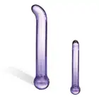 Purple Glass Dildo 6,75''.  Fioletowe Szklane Dildo do Stymulacji Punktu G