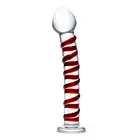 Glas- Mr. Swirly Szklane Dildo 21 cm 