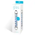 Glas- Spiral dildo, spiralne szklane dildo 16,5 cm 