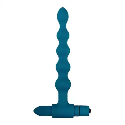 A&amp;E VIBRATING BUMPY BEAD SET TEAL