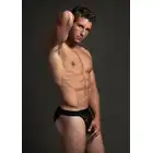 Luca - Men's Lace Briefs. Nietuzinkowe męskie majtki z eleganckiej, czarnej koronki. 