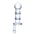 Glass Dildo 6,5' Candy- Szklana Wtyczka Analna
