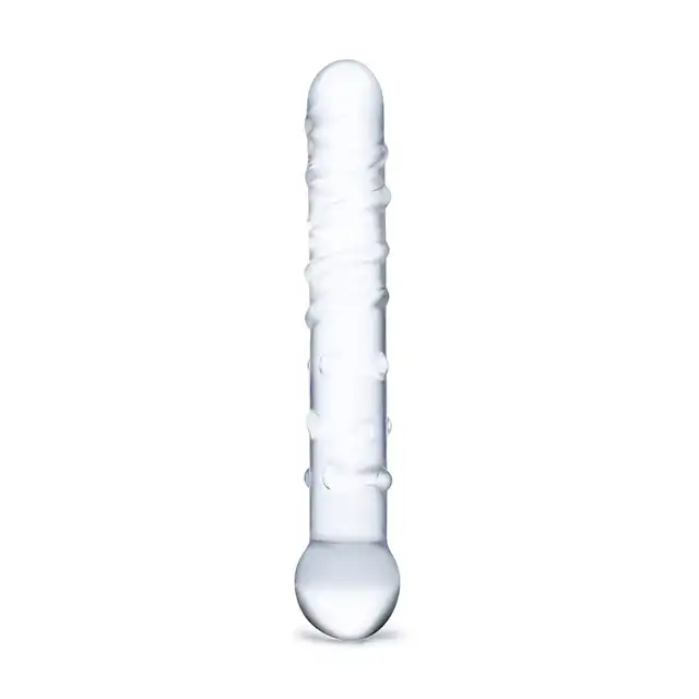 Glass - Callisto Clear Glass Dildo. Minimalistyczny elegancki design, maksymalna przyjemność. 