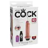 King Cock - Realistyczny penis z wytryskiem. Długość 15 cm. Sztuczna sperma w zestawie.