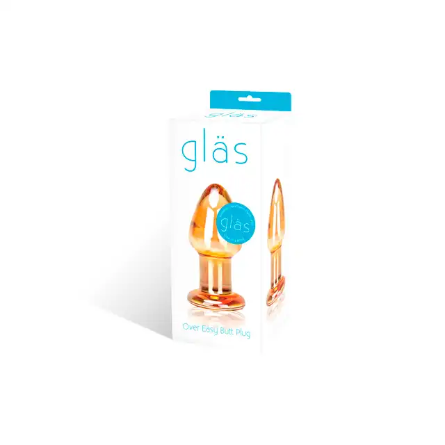Glass Butt Plug 6,5". Szklana Wtyczka Analna