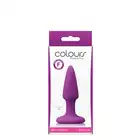 NS Novelties - Colors Pleasures Mini Plug Purple - mini plug analny w fioletowym kolorze. Idealny dla początkujących