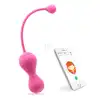Magic Motion - Smart Kegel Balls Pink. Różowe silikonowe  kulki gejszy  na aplikację