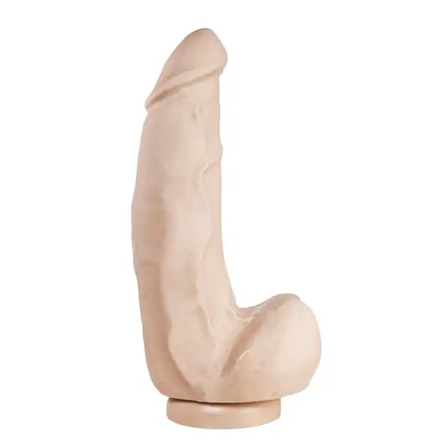 Dildorama - 515 Line 10" Flesh . Cieliste realistyczne dildo 20,5 cm 6 cm średnicy