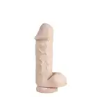 Dildorama - 515 Line 8" Flesh. Cieliste dildo z przyssawką 20,5 cm długości.