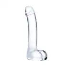 Glas- Realistic Cured Glass G-spot, szklane dildo do stymulacji punktu G 
