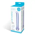 Purple Glass Dildo 6,75''.  Fioletowe Szklane Dildo do Stymulacji Punktu G