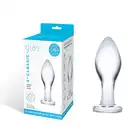Glas- Classic Butt Plug, szklana zatyczka analna 10,2 cm 