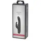 50 Shades Of Grey, Slimline Rabbit Vibrator. Silikonowy Wibrator z Króliczkiem i Stymulacja Punktu G.