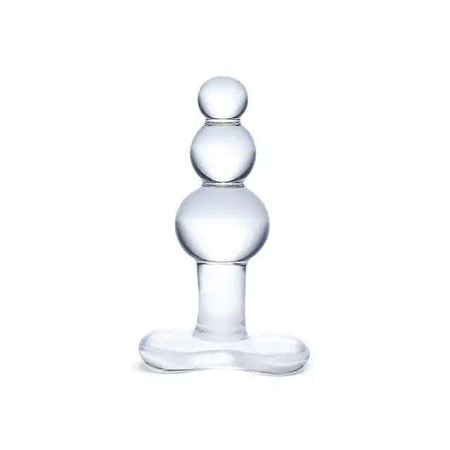 Glas- szklana zatyczka z koralików analnych