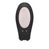 Satisfyer - Partner Vibrator. Ultra nowoczesny czarny wibrator dla par. Sterowany aplikacją. Nowość! 