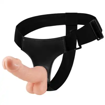 Ultra Passionate Harness - Sensual Comfort Strap-On With Dildo. Uniwersalny strap-on. Mega Sale!