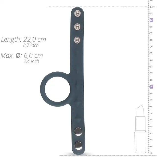 Boners - Cock &amp; Ball Strap - Wyjątkowy pierścień erekcyjny. 