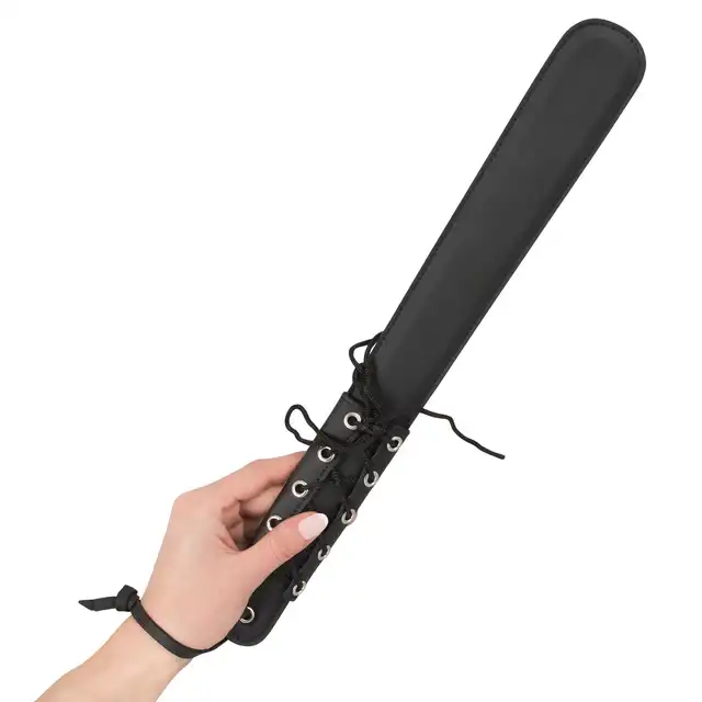 Vegan Fetish - Paddle. Skóropodobna, miła w dotyku lakierowana packa do zabawy w niewoli. 