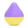 Iroha - Mini Vibrator Fuji Lemon. Mieszczący się w ręce mini wibrator z ultra przyjemnego silikonu. 