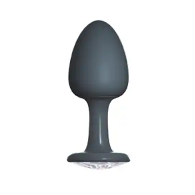 Dorcel - Geisha Plug Ruby XL. Innowacyjny wibrujący plug analny z kulką gejszy. Elegancki srebrny diament!