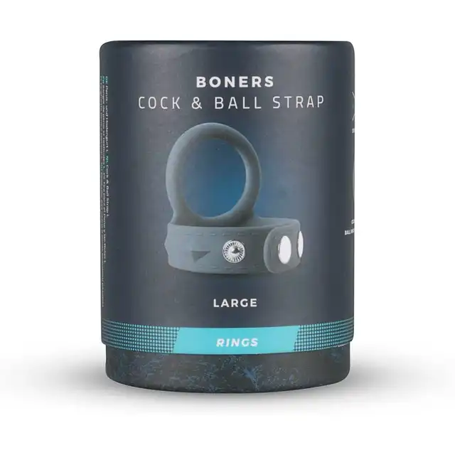Boners - Cock &amp; Ball Strap - Wyjątkowy pierścień erekcyjny. 