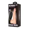 Bonny - Wibrujące dildo z przyssawką. Sterowane pilotem. Najwyższej jakości materiał. 