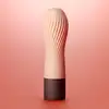 Iroha - Zen Vibrator Hanacha. Designerski różowy wibrator z miękkiego jak pianka silikonu Soft-Touch! Ekskluzywna kolekcja. 