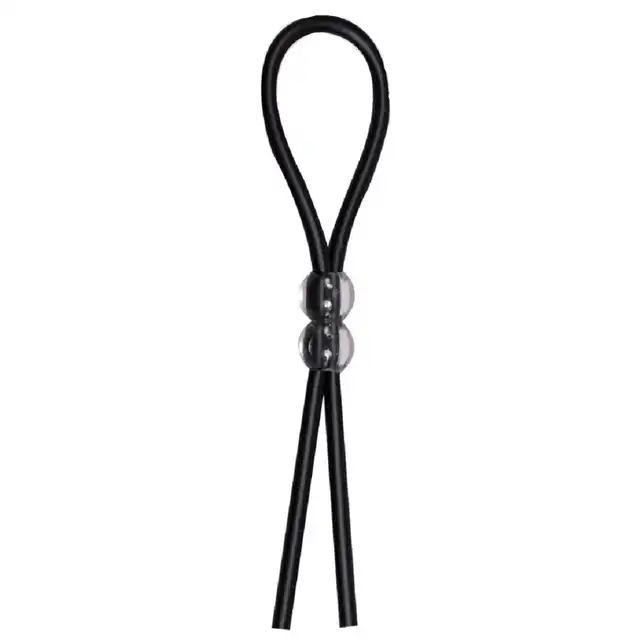 Pierścień-Black Silicone Ring