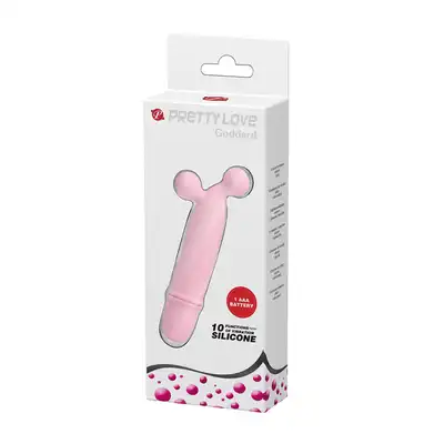 Pretty Love - Goddard Pink. Innowacyjny kształt zapewnia niezapomniane doznania! Mini wibrator, 10 funkcji wibracji, najwyższej jakości wykonanie. Top Produkt!