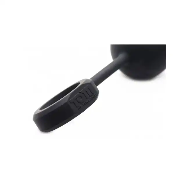 Tom of Finland - Large Silicone Weighted Anal Ball Plug. Ogromne i ciężkie, specjalnie wyprofilowane kulki analne z silikonu premium. 