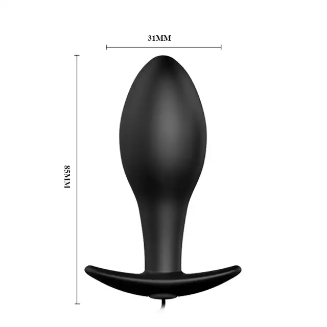 Pretty Love - Silicone Vibrating Butt Plug. Specjalna stymulacja analna i aż 12 funkcji wibracji!