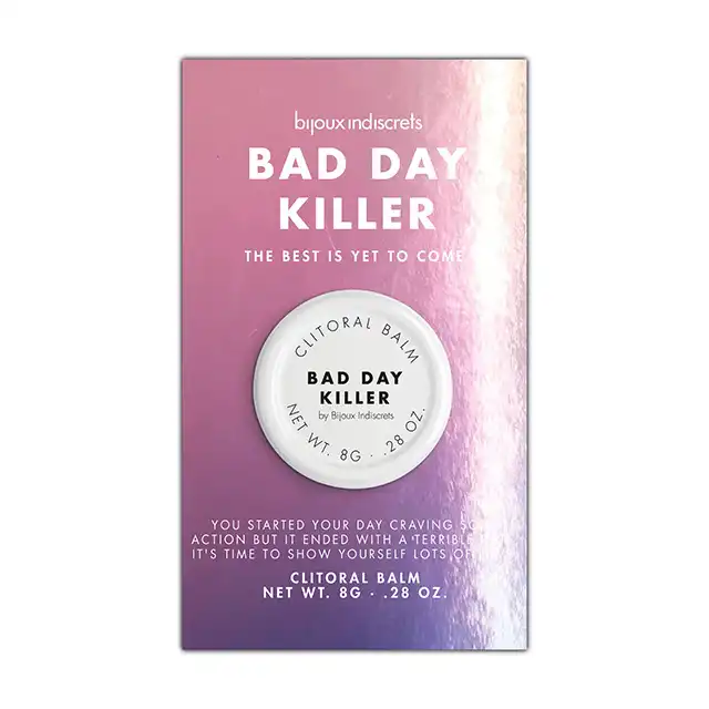 Bijoux Indiscrets - Bad Day Killer. Nowoczesny zapachowy balsam do łechtaczki z efektem rozgrzewającym. 