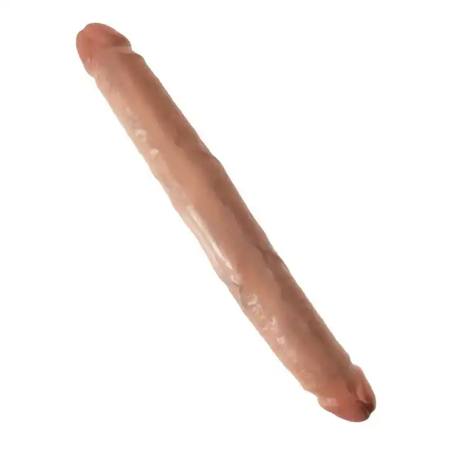 King Cock - Slim Double Dildo 31cm. Podwójna rozkosz! Najwyższa jakość produktu. 