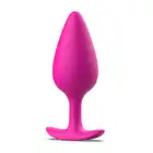 B Swish - BFilled Basic Plus Weighted Plug Massager. Uroczy różowy plug analny do masażu. 100% body safe! 
